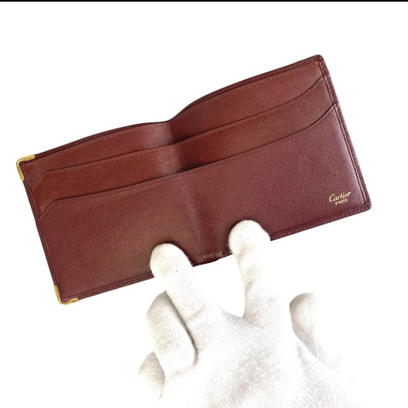 CARTIER Bifold Wallet Men's - Picture 2 of 15